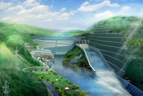 玉屏老挝南塔河1号水电站项目